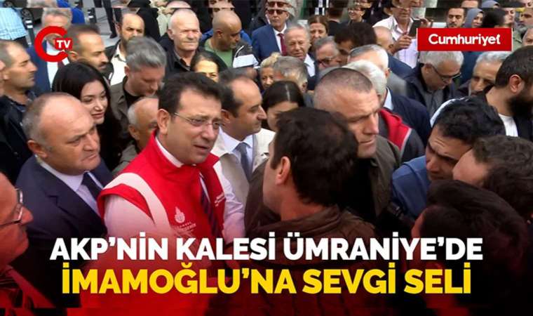 AKP’nin kalesi Ümraniye’de İmamoğlu’na sevgi seli: AKP’li vatandaş bakın ne dedi!