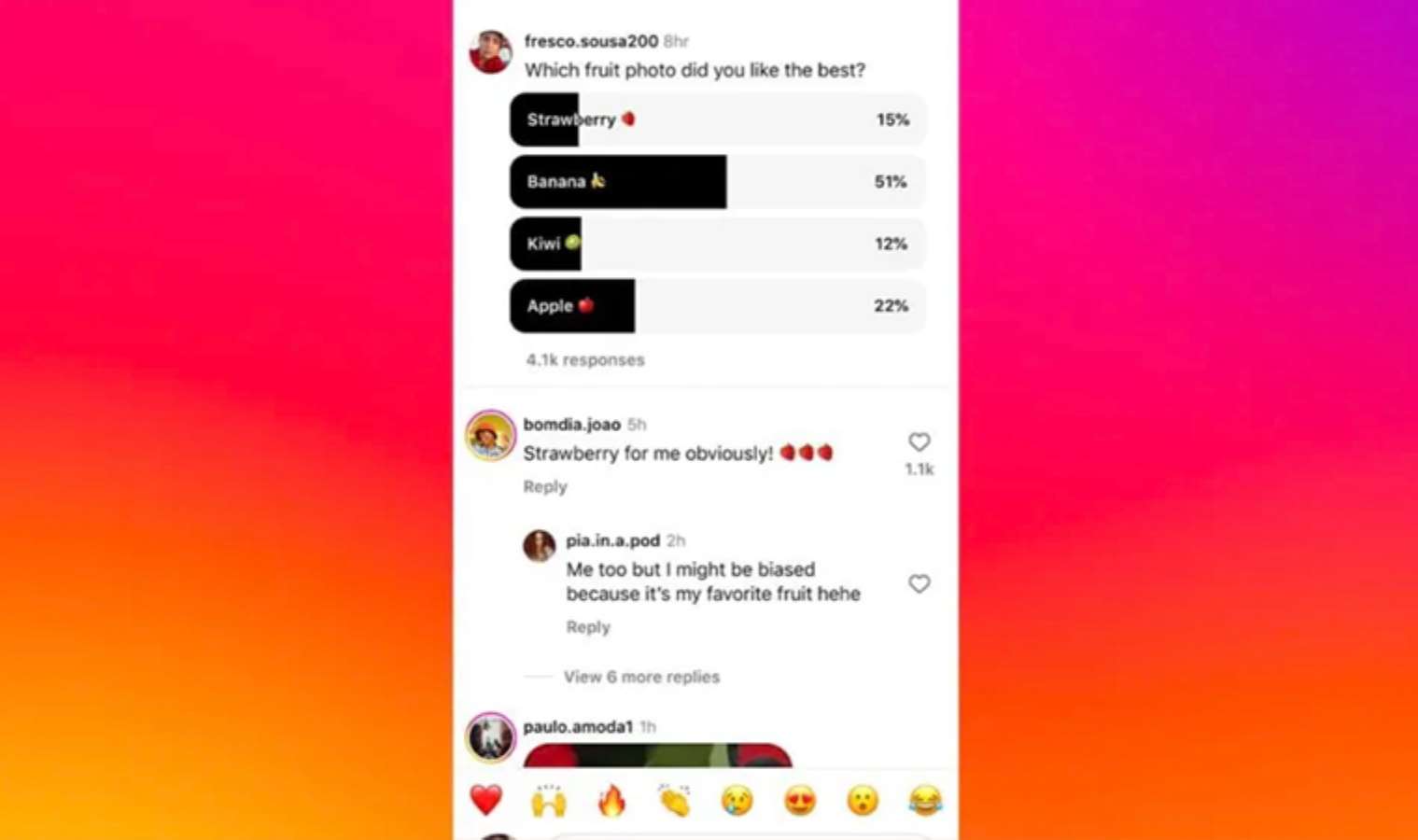 Instagram yorumlarına anket özelliği geliyor!