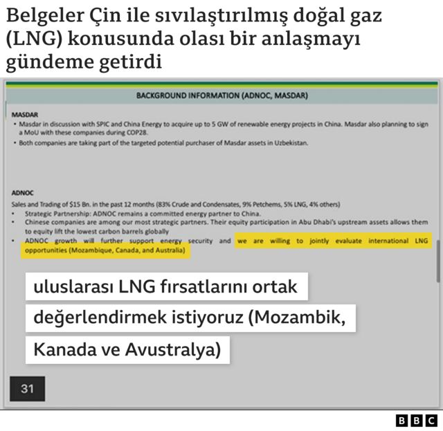 Birleşik Arap Emirlikleri, ev sahibi olduğu iklim zirvesini yeni petrol anlaşmaları için kullanmayı hedefledi