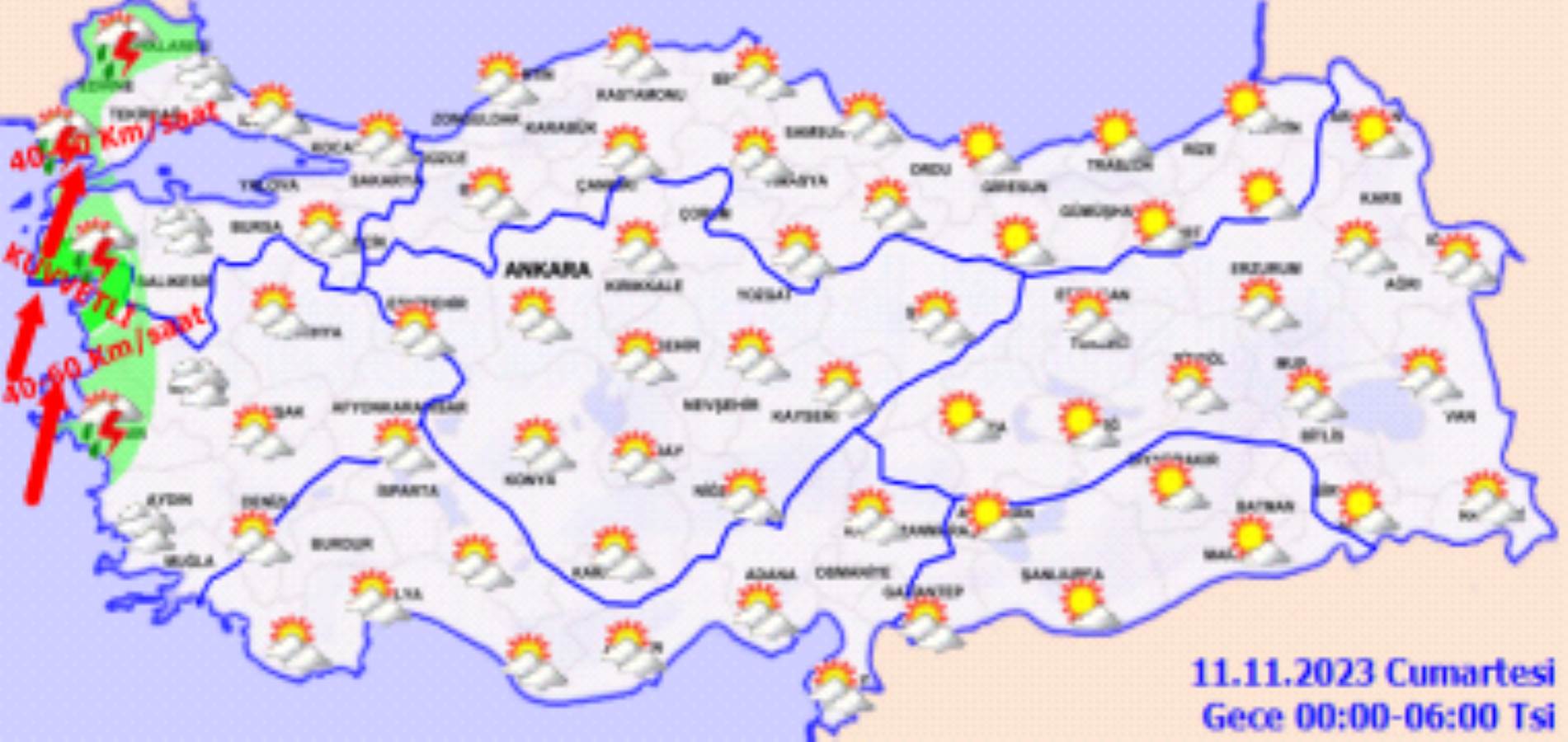 Meteoroloji açıkladı: 10 Kasım 2023 hava durumu raporu... Bugün ve yarın hava nasıl olacak?