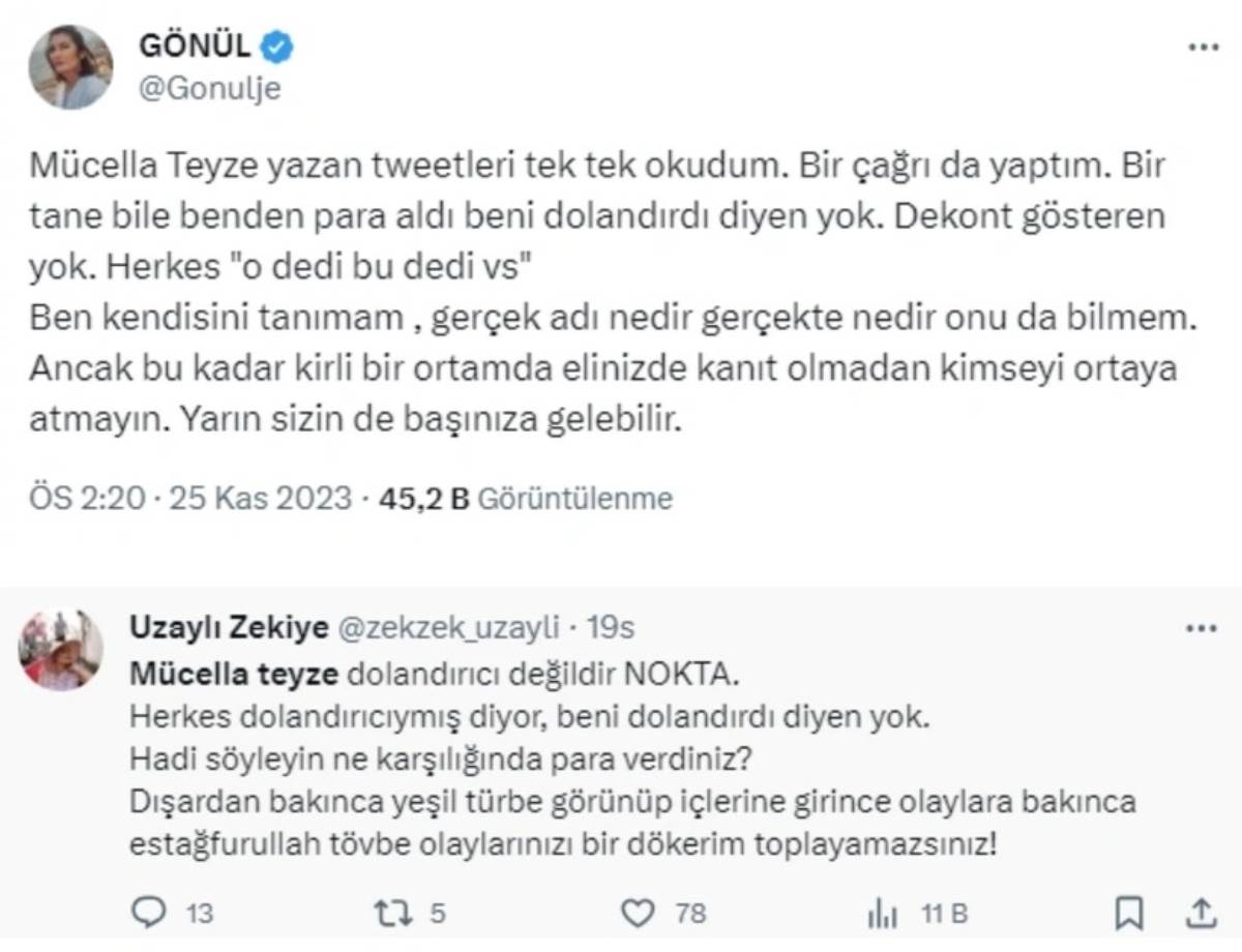 Deniz Akkaya mesajları ifşa etti, o hesap kapandı: 'Benden para istedi'