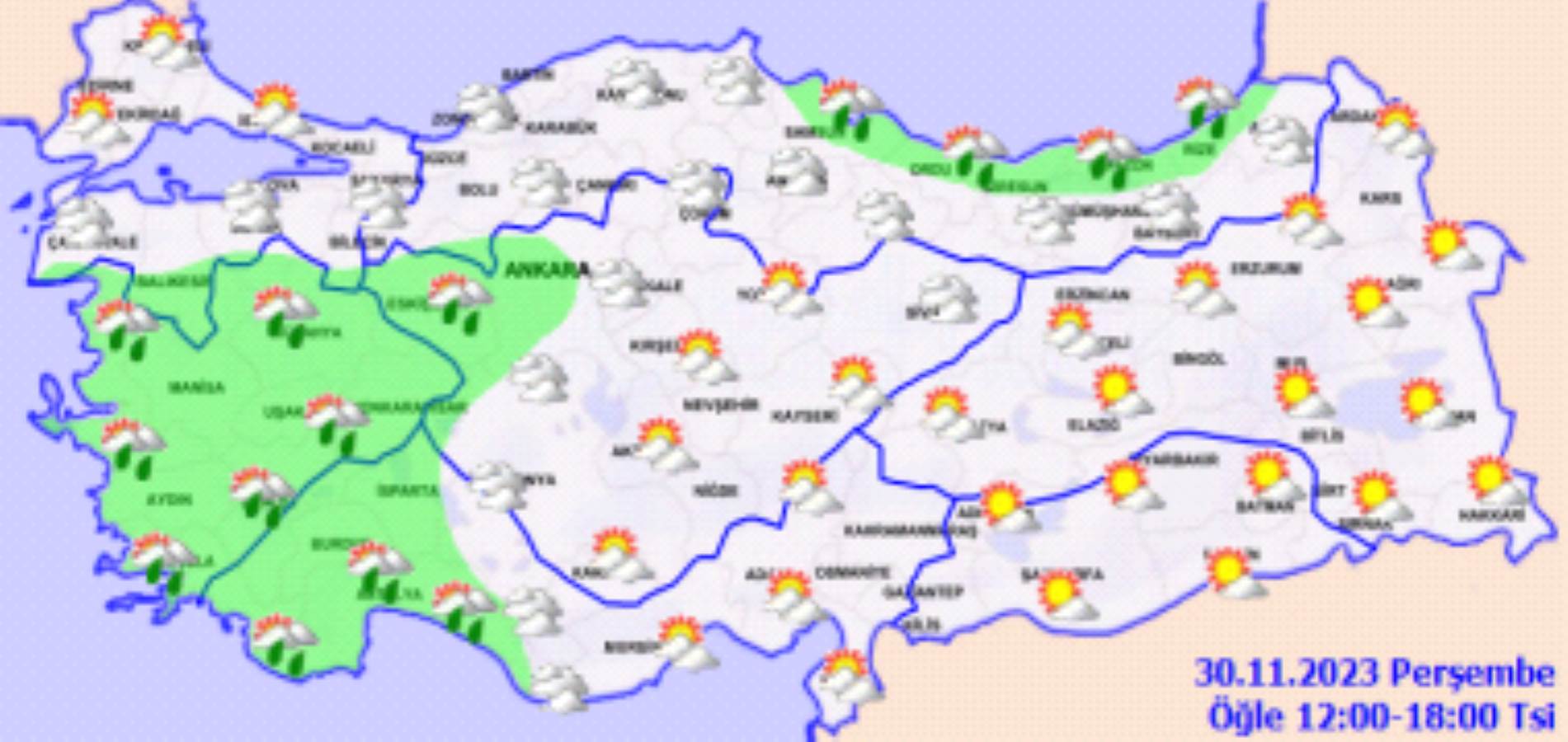 Meteoroloji açıkladı: 30 Kasım 2023 hava durumu raporu... Bugün hava nasıl olacak? Kar yağışı bekleniyor mu?