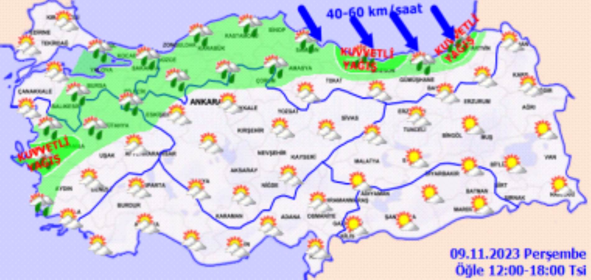 Meteoroloji açıkladı: 9 Kasım 2023 hava durumu raporu... Bugün ve yarın hava nasıl olacak?