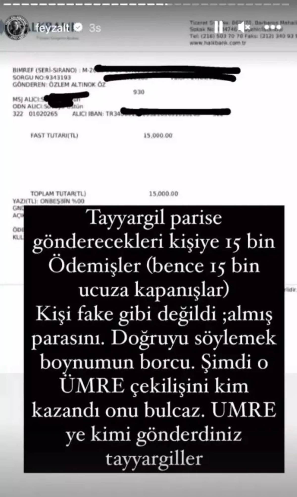 Feyza Altun, Umre çekilişi yapan Özlem Öz ve Tayyar Öz çiftine dair gerçeği ortaya çıkardı