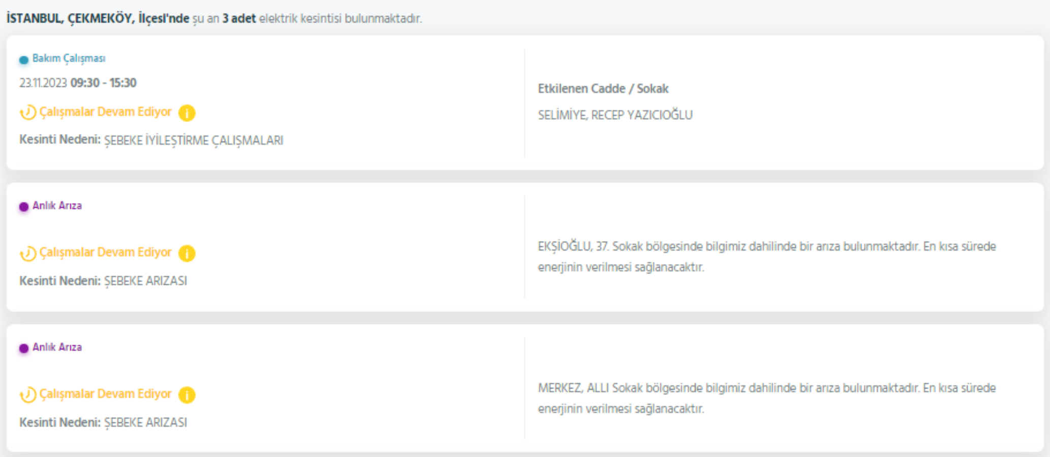 İstanbul'da 34 ilçede elektrik kesintisi: İstanbul'da bugün elektrik kesintisi yaşanacak ilçeler hangileri? İstanbul'da elektrikler ne zaman gelecek?