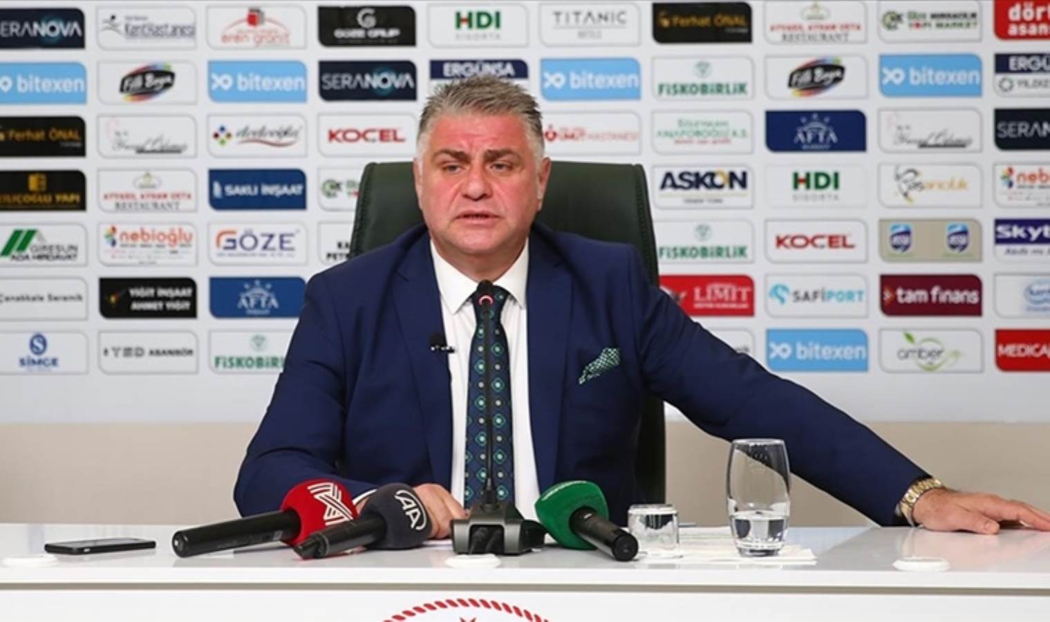 Giresunspor Başkanı Nahid Yamak'tan açıklama: 'Kulübümüz borç batağında'