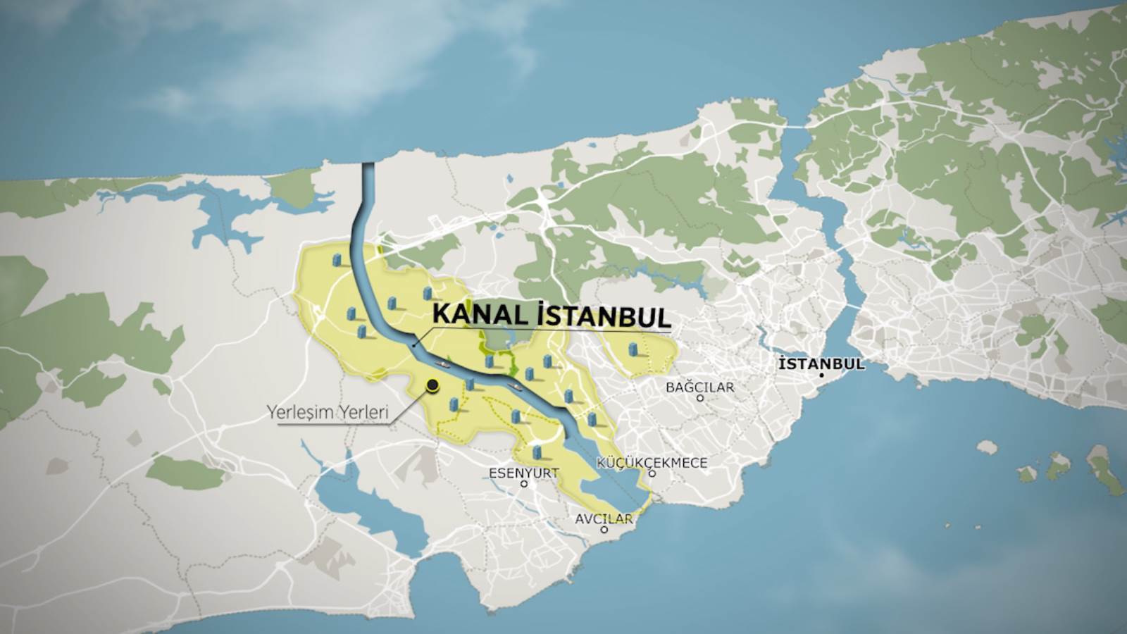 Ziraat Katılım hızlı davrandı: Hadımköy şubesi 'Kanal İstanbul' oldu