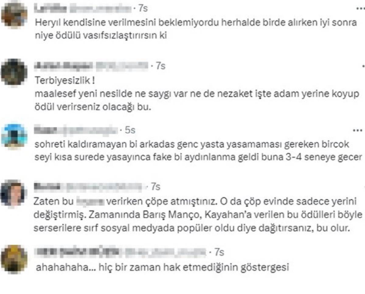 O paylaşım tepki çekti: Altın Kelebek'te ödül alamayan Reynmen, eski ödülünü çöpe attı