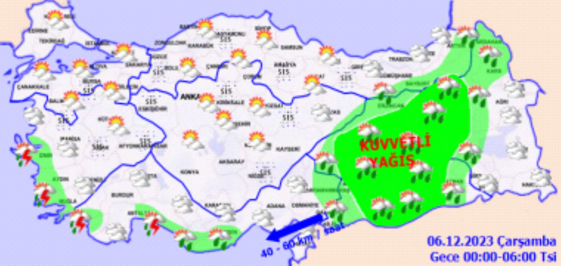 Meteoroloji açıkladı: 5 Aralık 2023 hava durumu raporu... Bugün hava nasıl olacak? Kar yağışı bekleniyor mu?