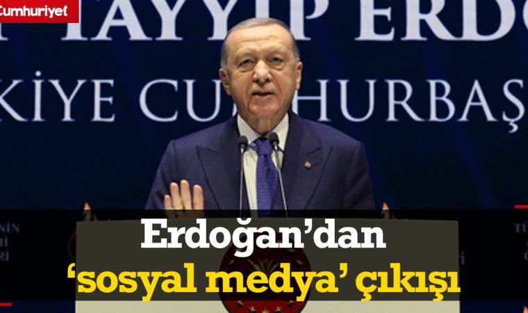 Cumhurbaşkanı Erdoğan’dan ‘sosyal medya’ çıkışı: Ahlaki açıdan ciddi bir yozlaşma yaşanıyor