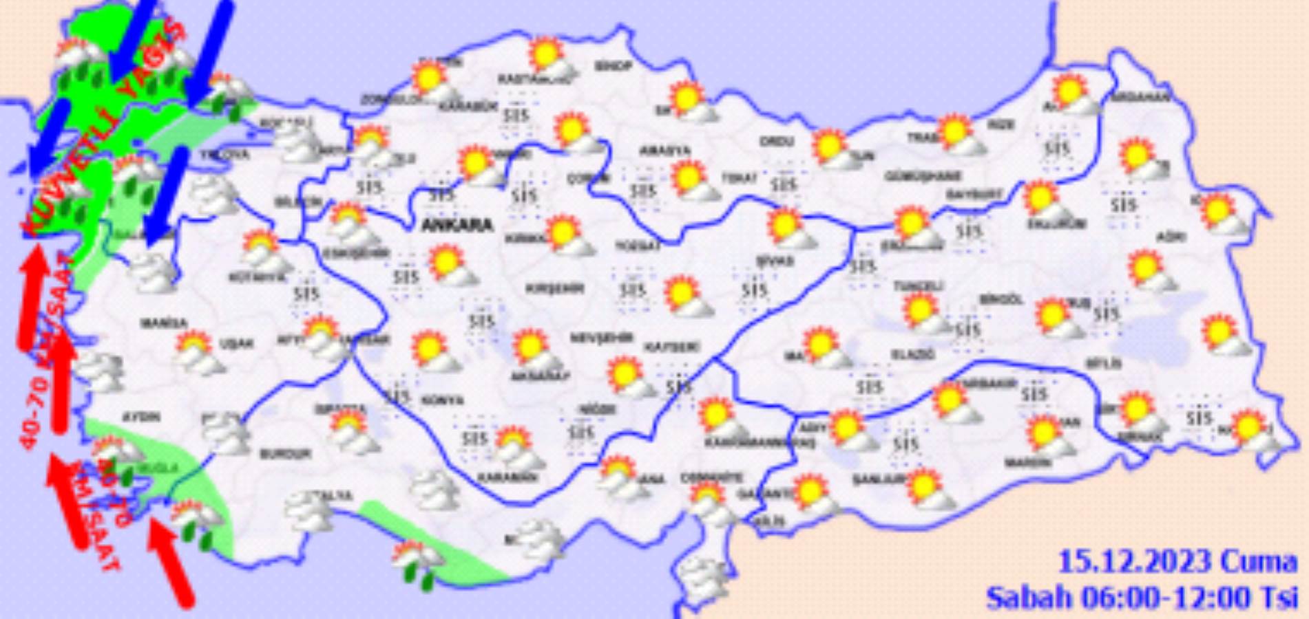 Meteoroloji açıkladı: 15 Aralık 2023 hava durumu raporu... Bugün hava nasıl olacak? İstanbul'a kar ne zaman yağacak?