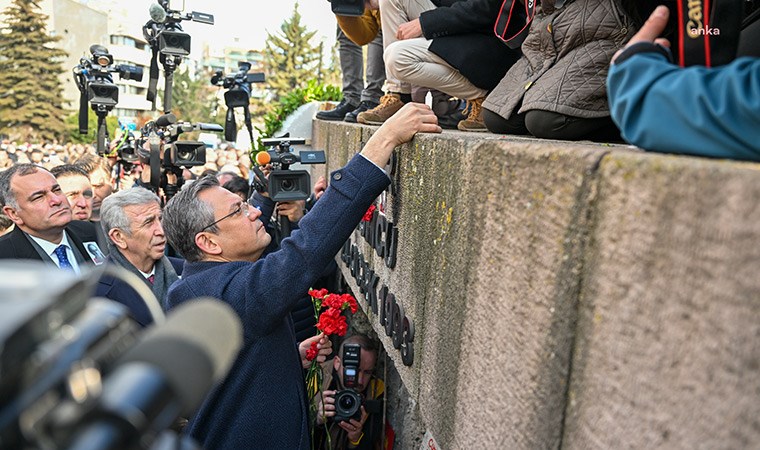 Özgür Özel 'Uğur Mumcu' anmasına katıldı: 'Devlet içine sızan tarikatlar failin ta kendisidir'