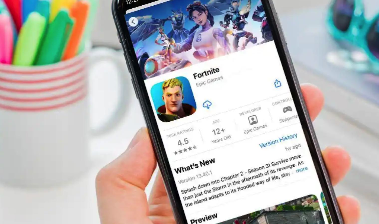 Fortnite bazı ülkelerde iOS'te listelenecek