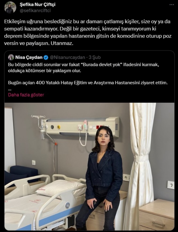 Nisa Çaydan'ın 'yandaş mahalleyi' karıştıran fotoğrafı... Sevgilisi AKP'li Furkan Bölükbaşı 'liste' paylaştı!