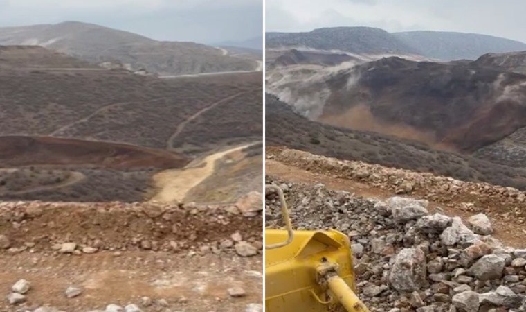 Erzincan İliç'teki altın madeninde facia: Yeni görüntüler ortaya çıktı