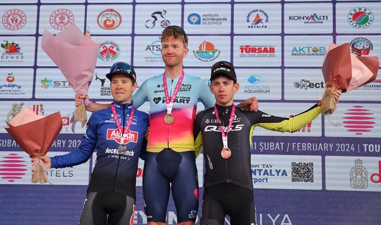 Antalya Bisiklet Turu'nda zafer İtalyan sporcu Davide Piganzoli'nin!
