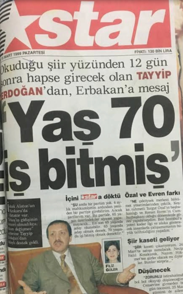 Arşiv unutmaz! Bugün 70 yaşına basan Erdoğan'ın Erbakan'a o sözleri yeniden gündem oldu: 'Yaş 70, iş bitmiş!'