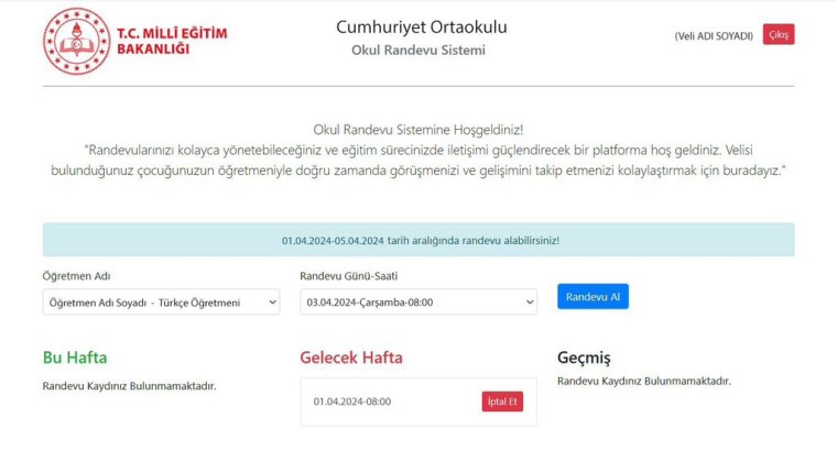 MEB duyurdu: Öğretmen-veli randevularında yeni dönem