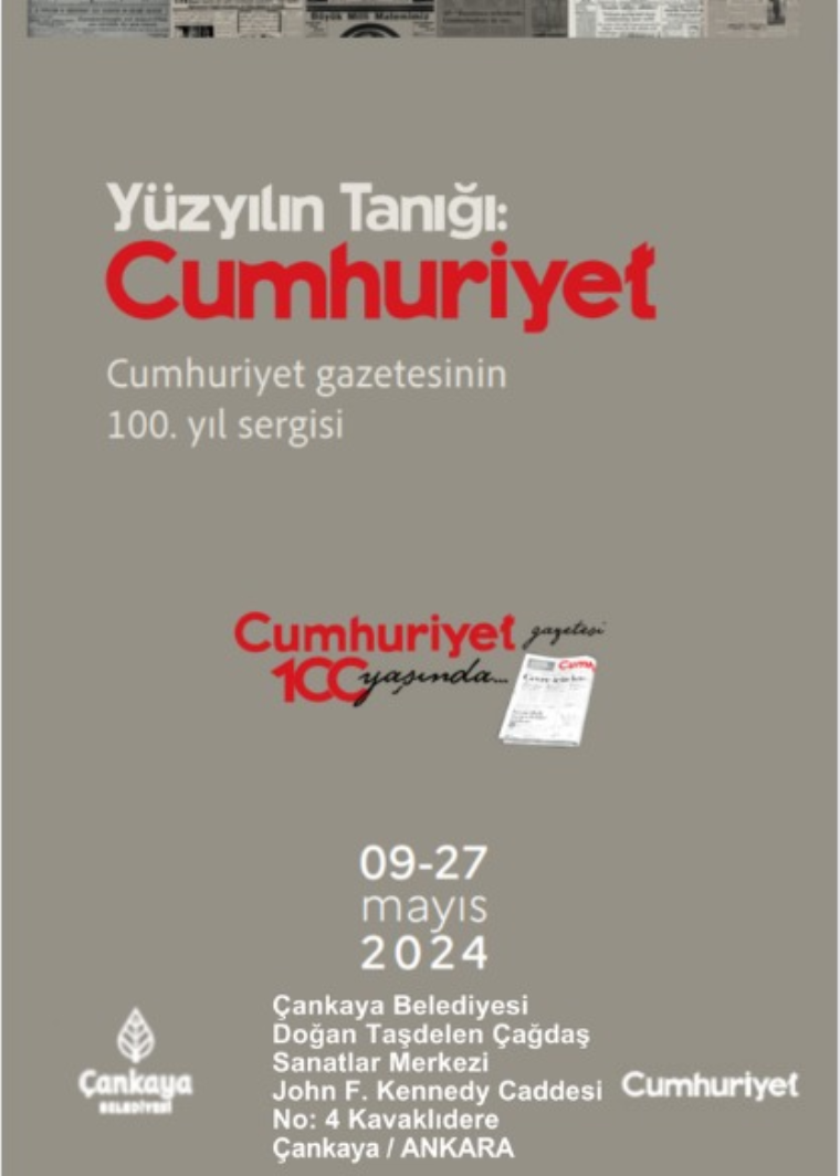 Cumhuriyet gazetesinin 100. yılı kutlanıyor