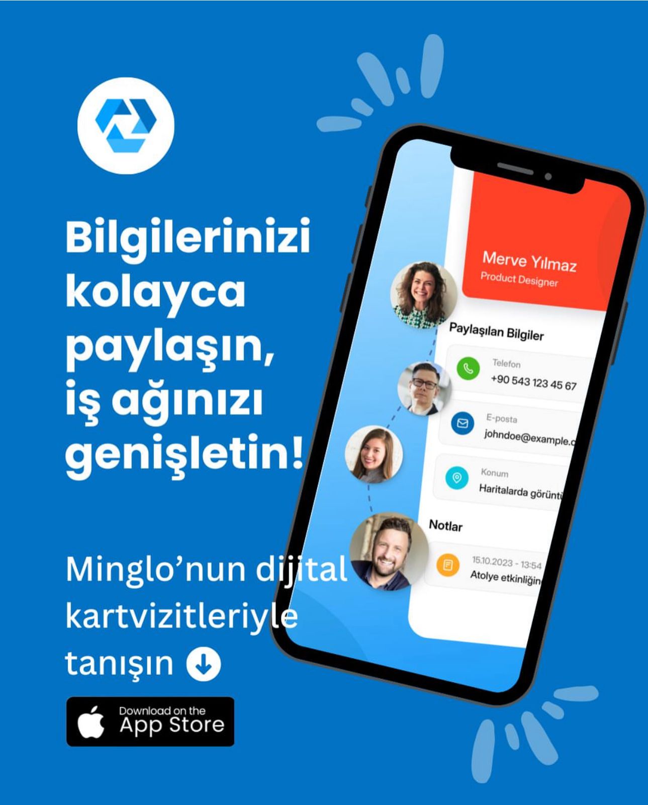 Minglo Dijital Kartvizit Nasıl Çalışır?